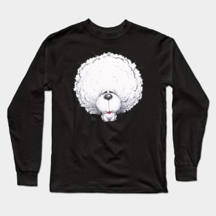 Bichon Frise Dog Long Sleeve T-Shirt